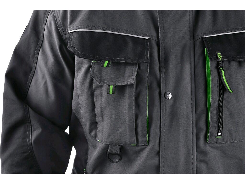 Blůza CXS SIRIUS LUCIUS, pánská, šedo-zelená, vel. 62